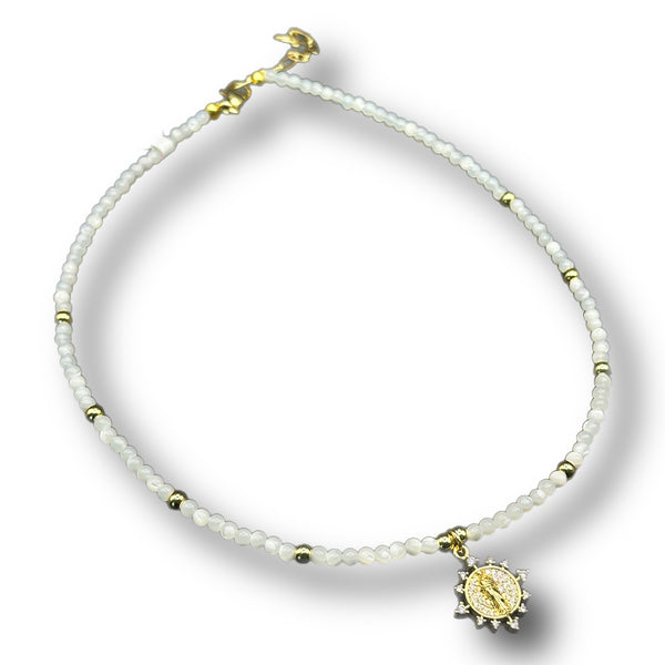 Mother of Pearl Religiosa Necklace