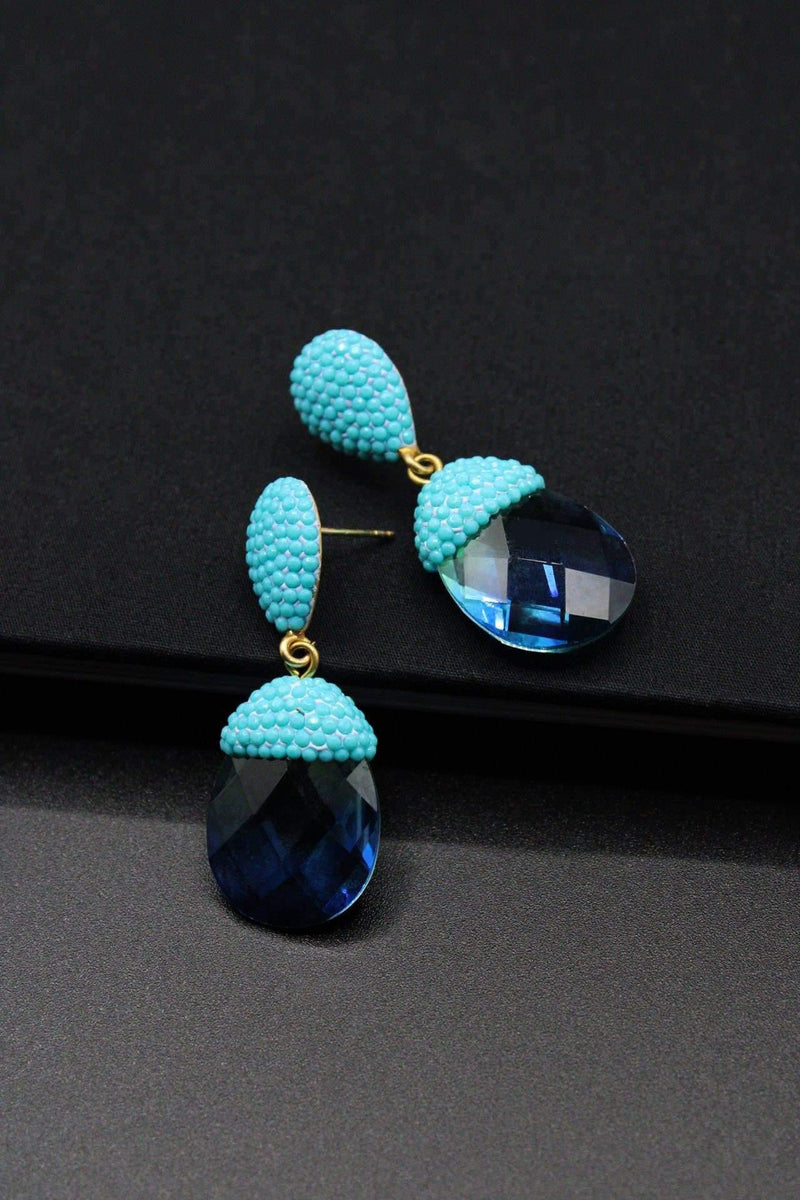 Crystal Drop Earrings - Rodolfo Lugo Jewels USA
