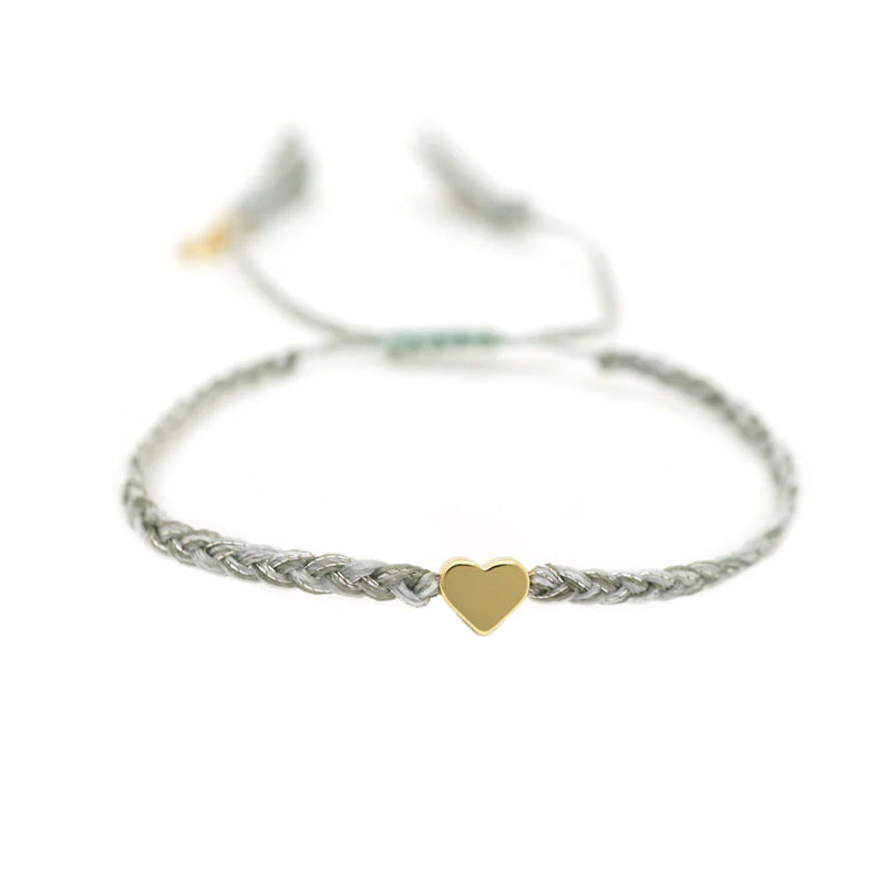 Heart Braided Bracelet