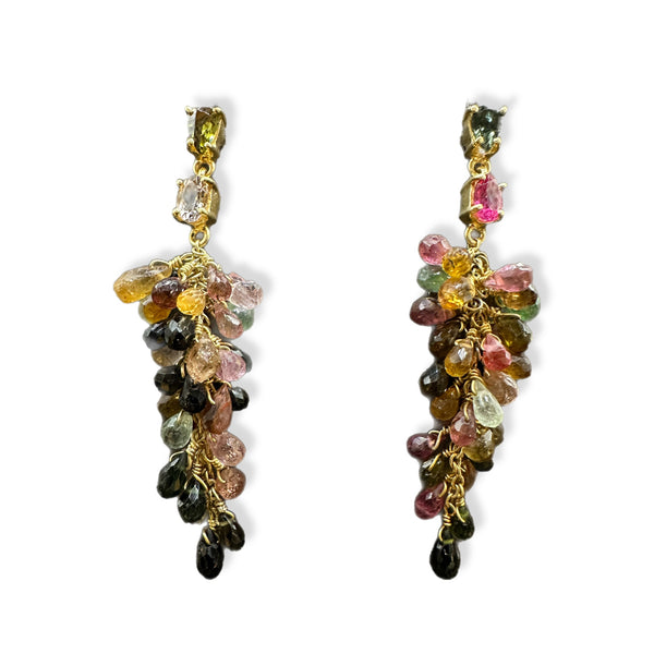 Tourmaline Cascade Earrings