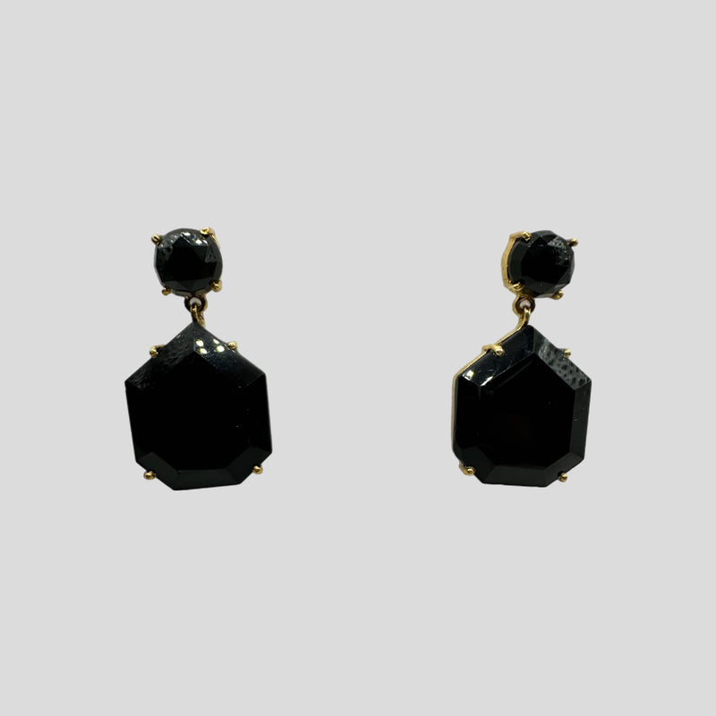 Night Black Earrings