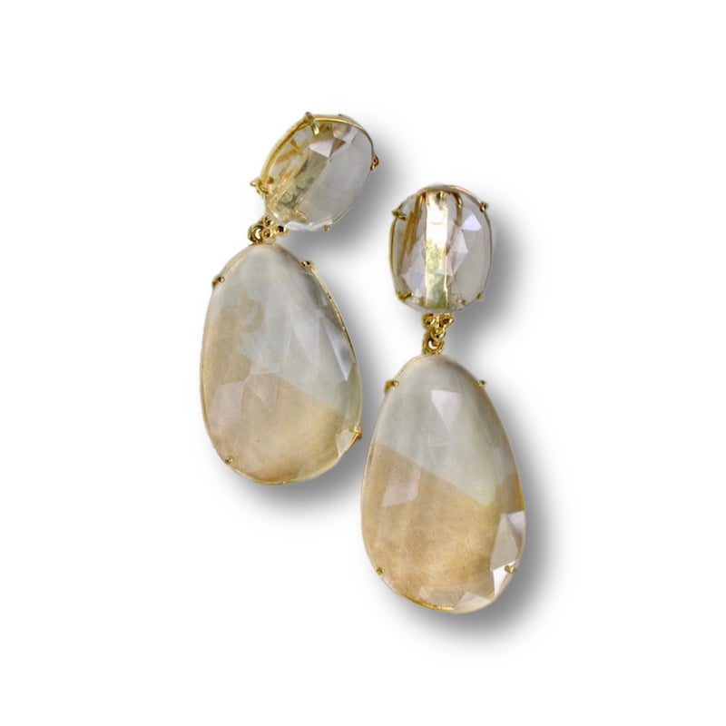 Luxe Crystal Dangle Earrings