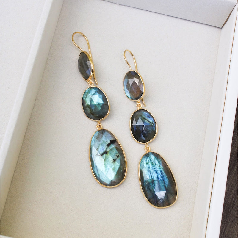 Labradorite Extraordinary Earrings