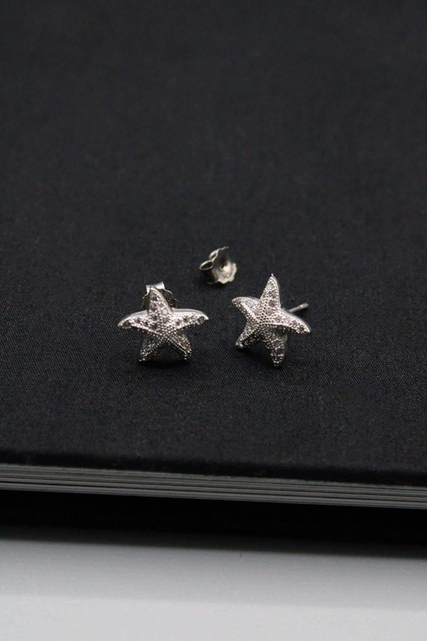 Starfish Post Earrings - Rodolfo Lugo Jewels USA