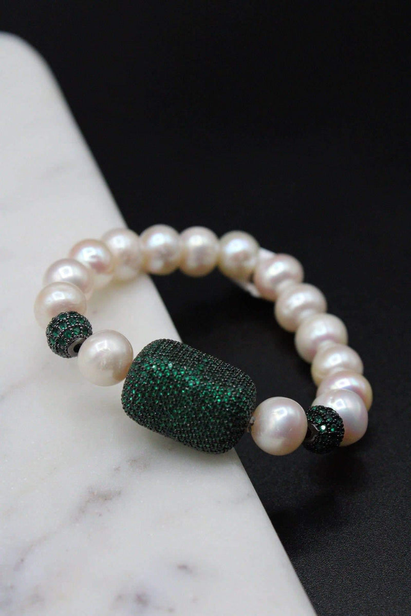 Color Sparkle Pearl Bracelet - Rodolfo Lugo Jewels USA