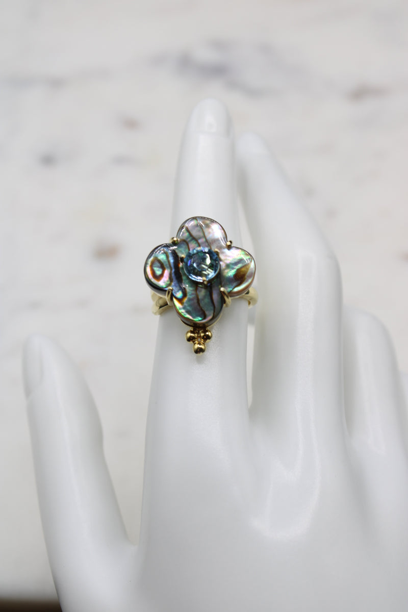 Abalone Luxe Ring