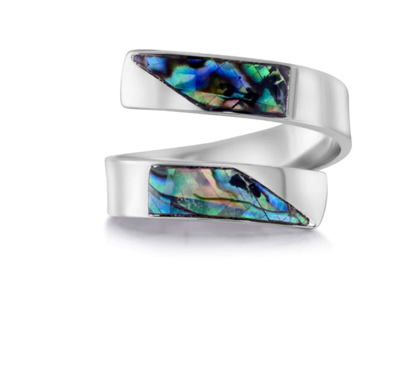 Slit Abalone Ring